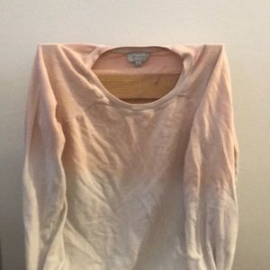 Lucky Brand medium pink white ombre faded worn out